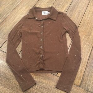 Princess Polly mesh sparkly top